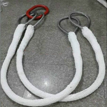 尼龙织包钢丝绳吊具