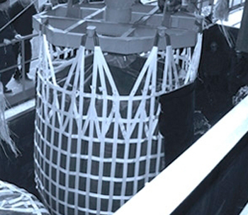 Cylindrical cargo net